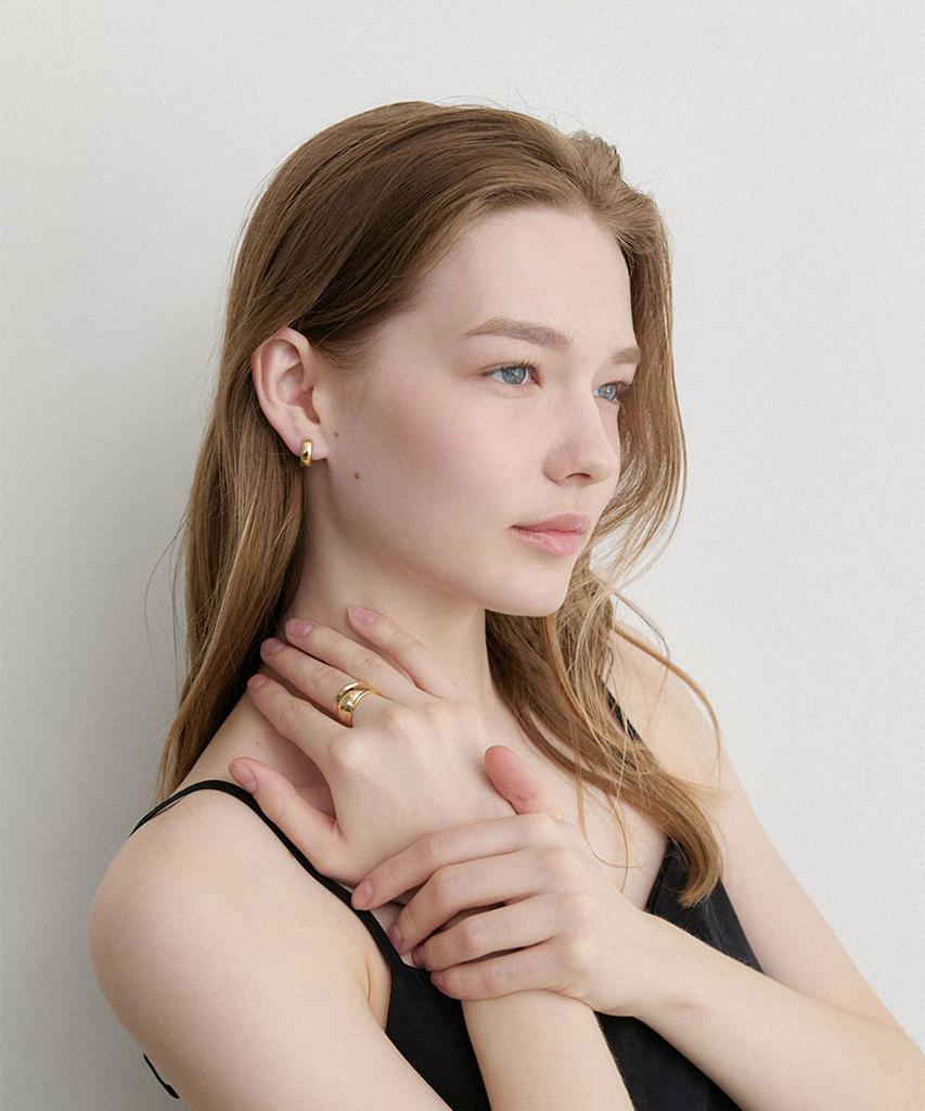Halden Grooved Line Ring (R022_Gold)