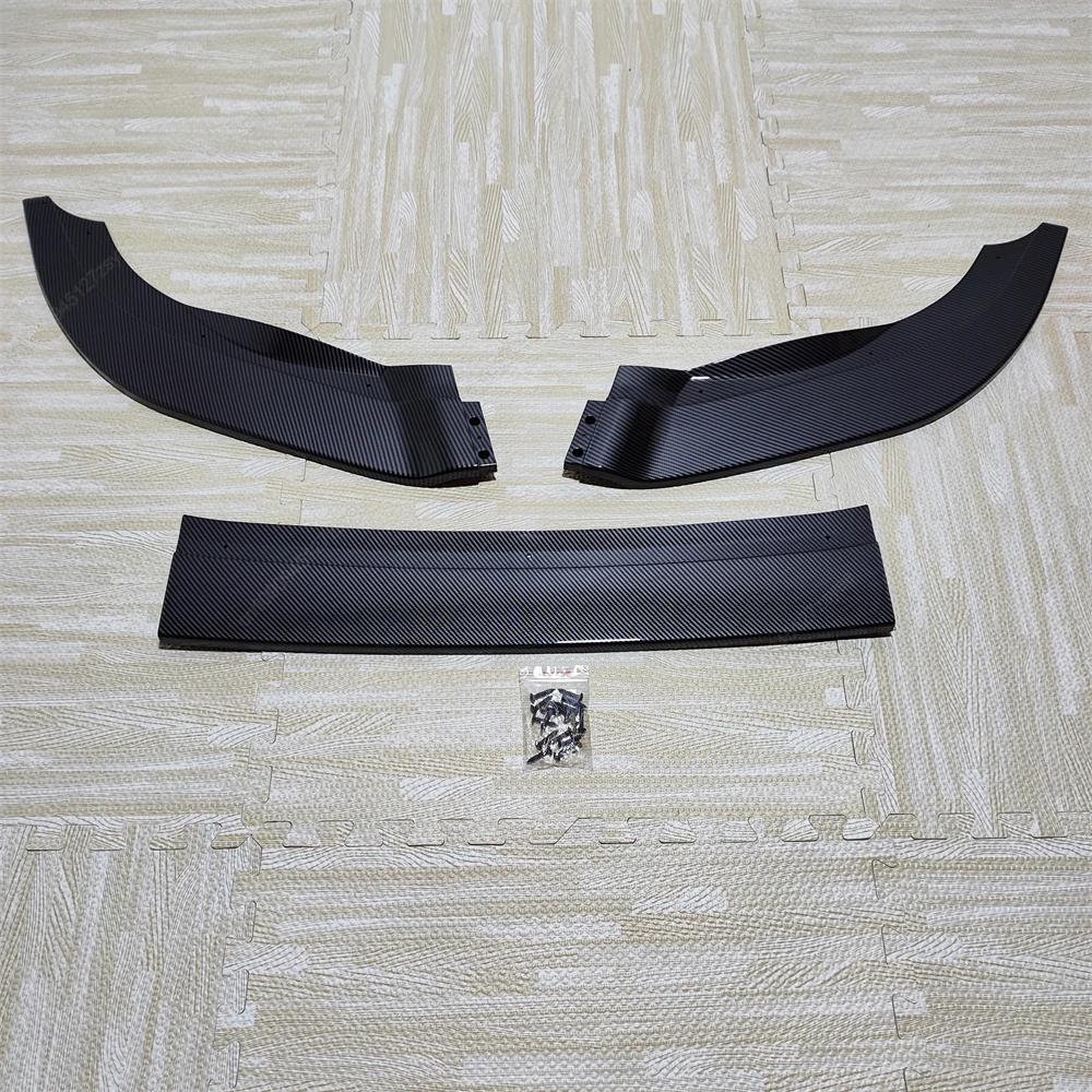 Front Bumper Lip Spoiler Splitter Diffuser Deflector Canard Spoiler For Volkswagen Golf 6 MK6 R R20 2008-2013 Body Kits Tuning