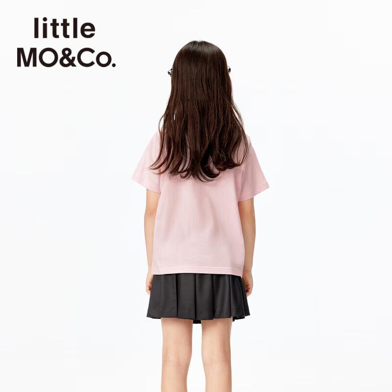 Little MO&Co. Girls' Bow Short Sleeve T-Shirt