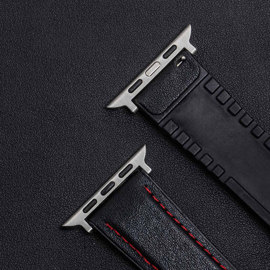 Leather Strap for Apple Watch Band 44mm 49mm 45mm 46mm 42mm 40mm 41mm Sport Bracelet Correa IWatch Series Ultra 10-9-8-7-6-5-SE