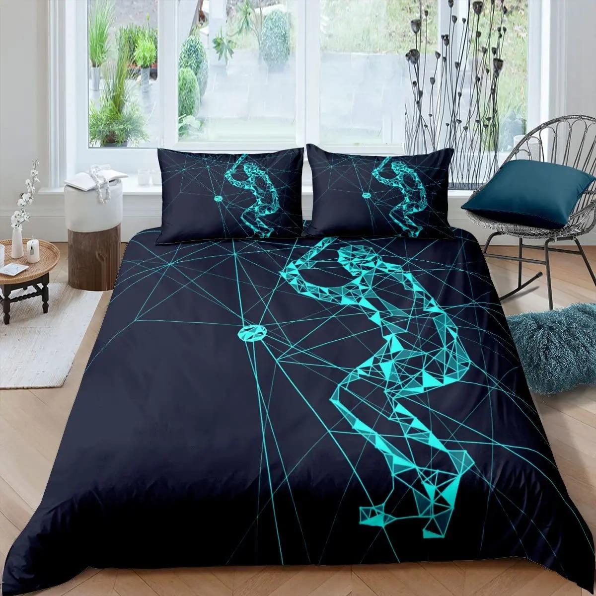 

Пододеяльник из полиэстера с рисунком мяча для бейсбола, спортивная тема, двойное постельное белье для влюбленных, двуспальная кровать, королева, королева, пододеяльник 70x133cm 2pcs