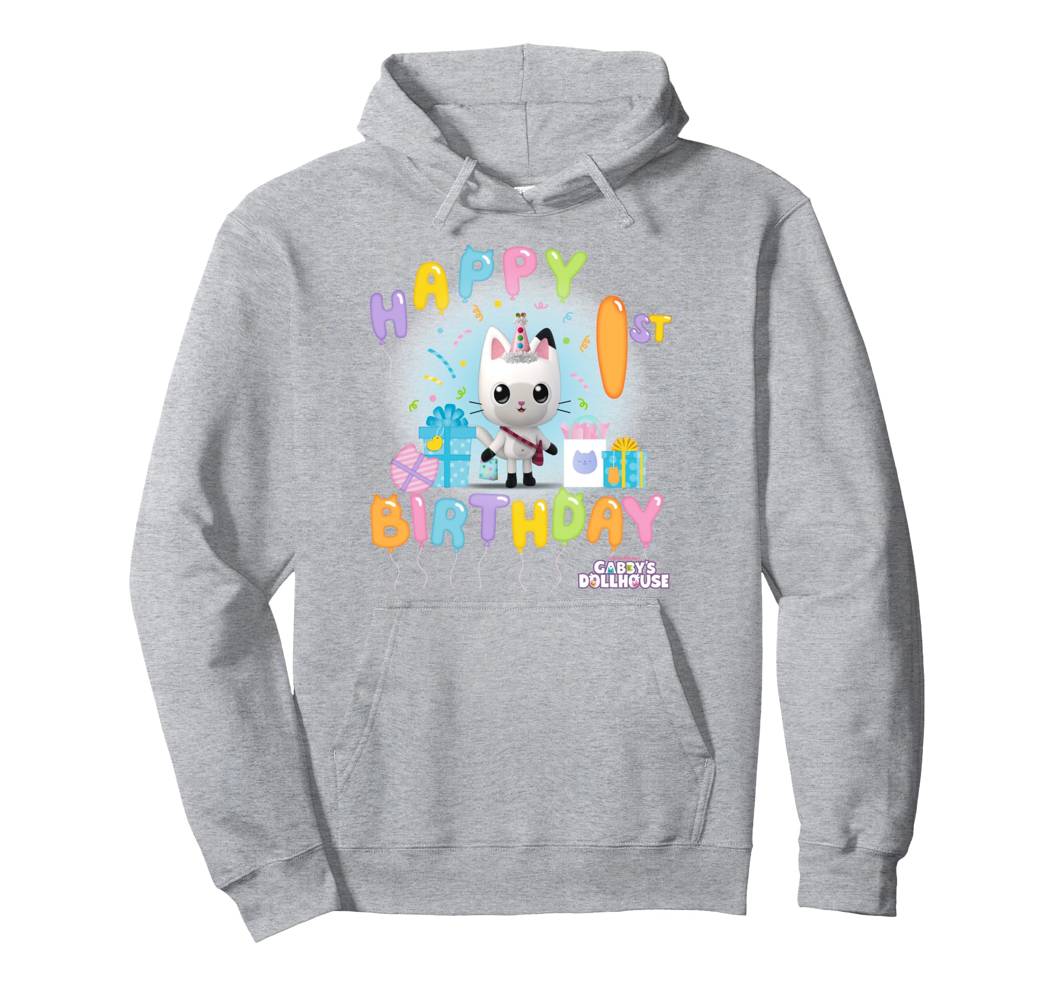 

DreamWorks Gabby s Dollhouse Happy 1st Birthday Hoodie
