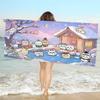 Cute Cartoon C-ChiikawaS Anime Beach Swimming Towel Soft Absorbent Washcloth Children's Gifts for Kids Travel Camping Gym