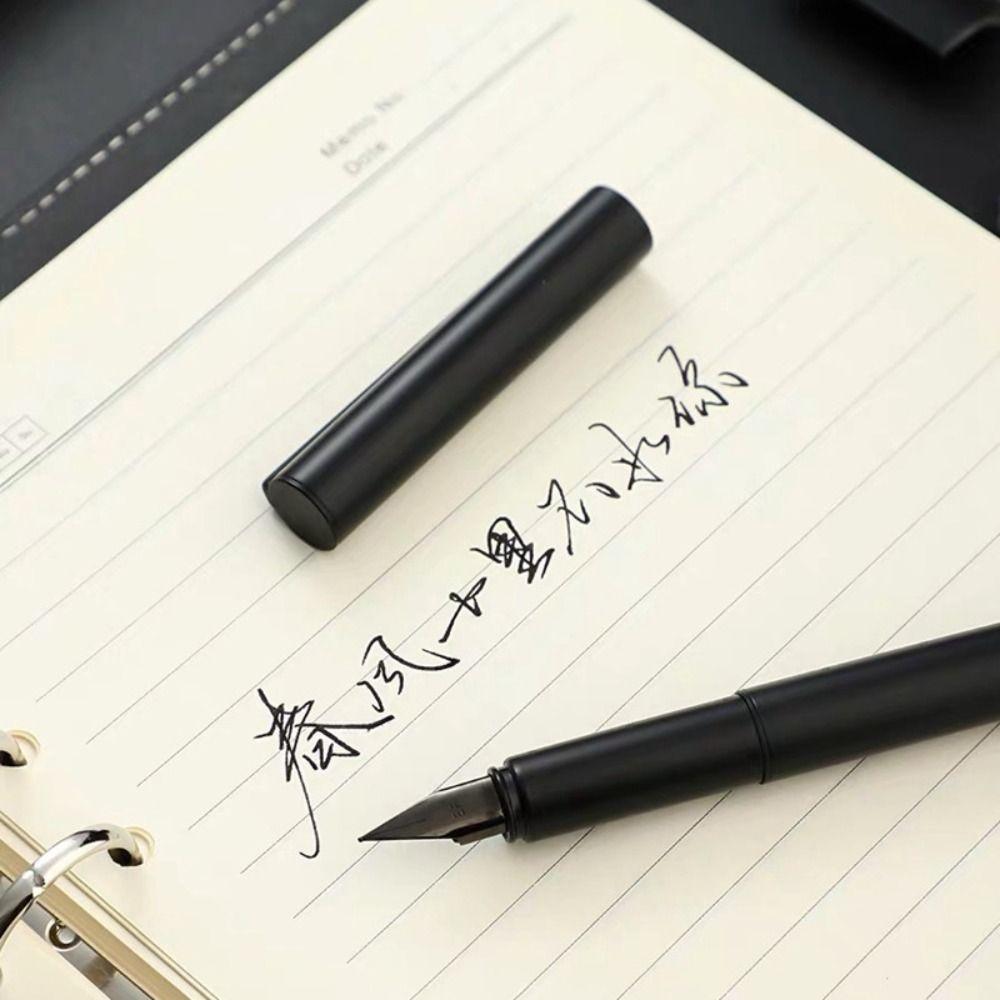0.38/0.5mm Fountain Pen Stainless Steel Writing Pen Portable Calligraphy Pen  Students