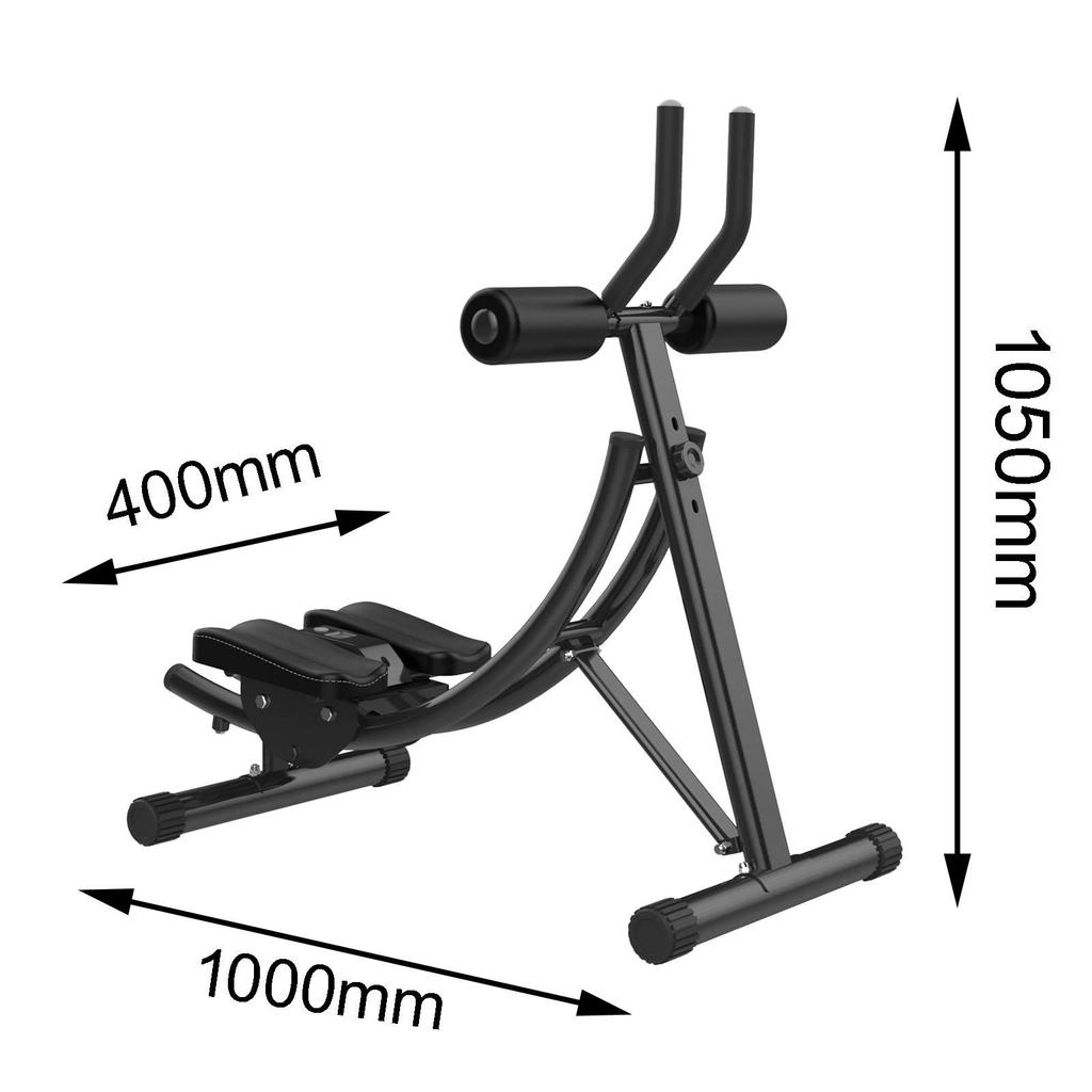 Portable ABS Cruncher LED Display Home Use Strength Training Waist Fitness Equipment Abdominal Workout Machine