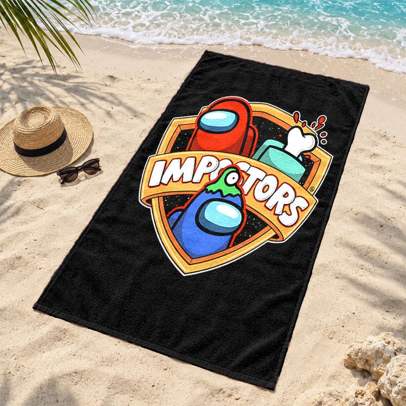 Imposter Beach Towel Quick Dry Sand Free Lightweight Beach Towels for Travel Swimming Camping