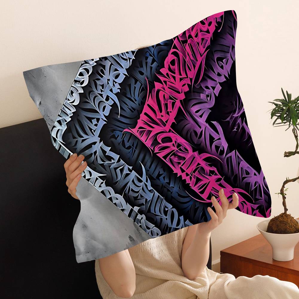 Pokras Totem Design Lampas Art Personalized picture text home decorative pillows Household Gifts 45x45cm