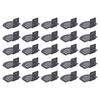 25 Pcs Standing Seam Snow Guards for Metal Roofs, Roof Ice Guard, Stops Roof Snow From Breaking Up Block Stops Breaks for Standing Seam Roofing