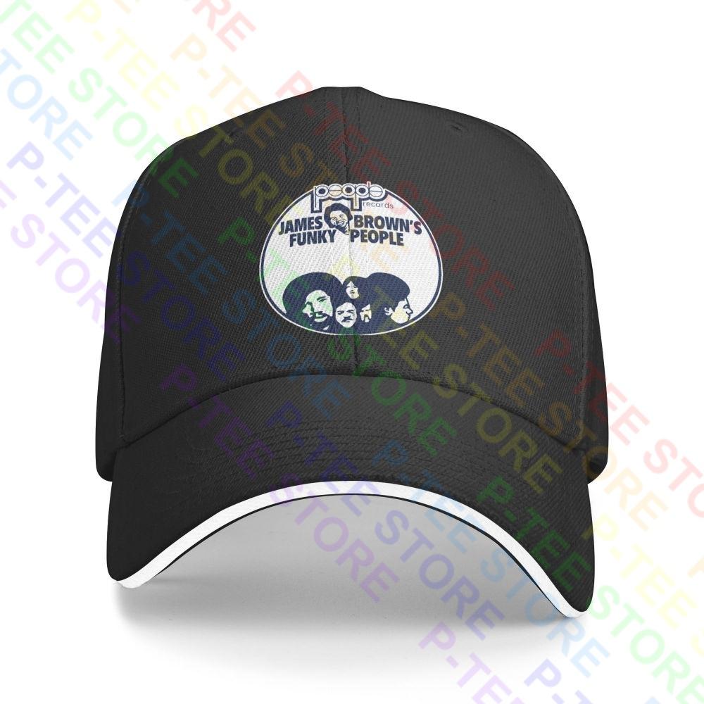 Buy People Records James Brown Soul Funk Jb'S 45 Sandwich Cap Baseball Cap Trucker Hat Style Hot