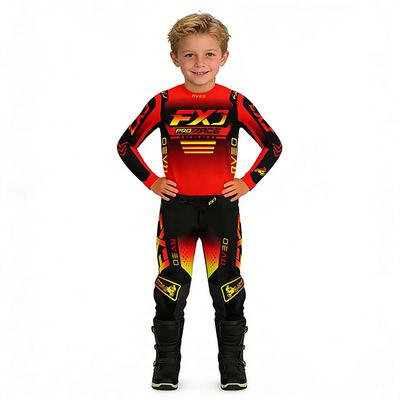Motocross Child Set MX Jersey and Pants Kids Children Set Dirt Bike MTB DH UTV Enduro Gear Combo Off Road Youth Racing Suit