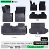 Zeekr 8X TPE2026 Interior Floor Mats - New Car Modification Accessories Carpet.