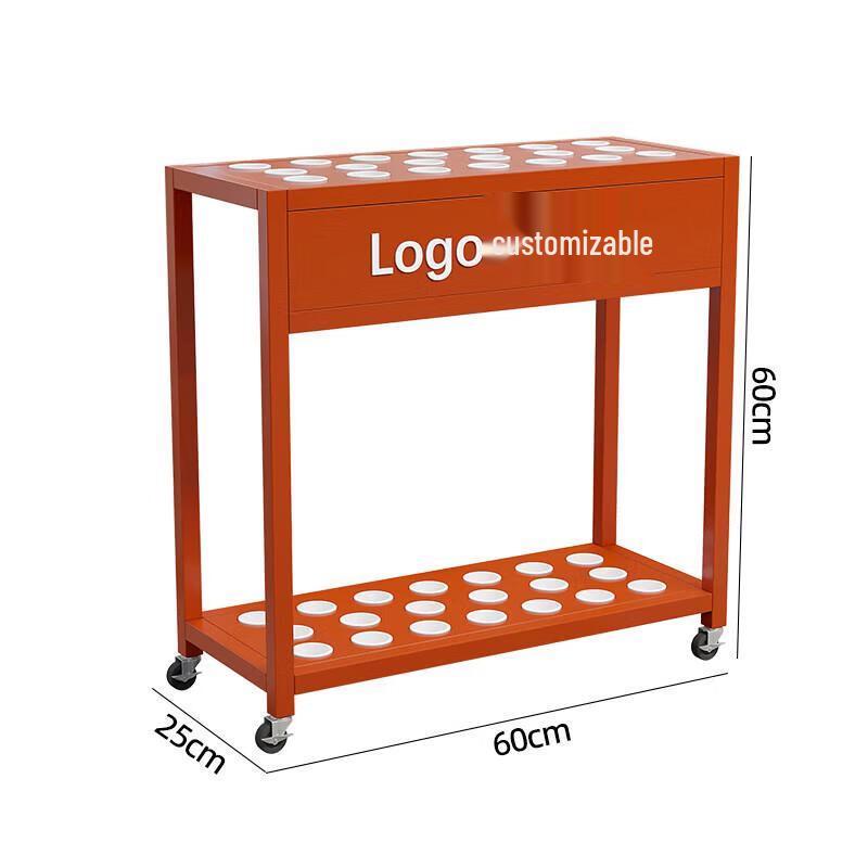 Metal Billiard Cue Storage Rack