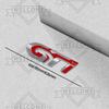 3D Car Stickers GT Emblem Auto Body Badge Trunk Decal For u333 GT Line RCZ 2008 308 306 5008 208 3008 Decoration Accessories 333u