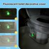 2/4Pcs Toilet Accessories Decorative Cover Luminously Bolt Covers Screw Caps Toilet Anchors Screw Caps for Home Toilet