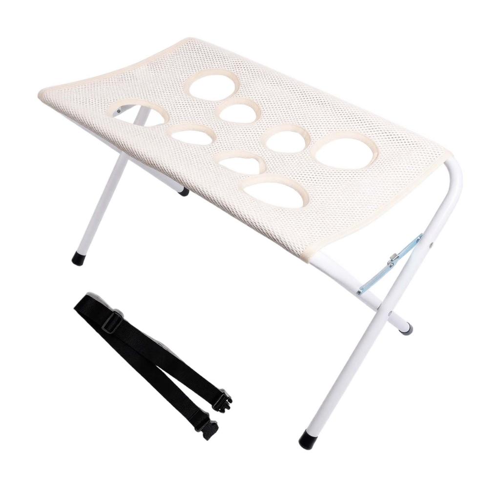 Pet Bathing Rack with Nail Trimming Restraint, -Scratch - Grooming Stand for Cats and Dogs