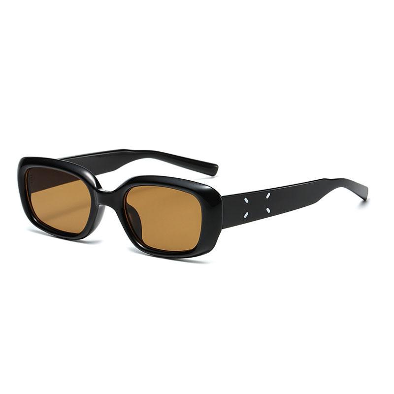 

Retro Square Sunglasses For Men And Women Uv400 Polarized Sun Protection For Outdoor Activities BlackFrameTea