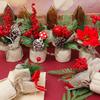 Artificial Simulation Plant Flower Red Berries Christmas Tree Home Decorations Garland DIY Supplies Holiday New Year Ornament
