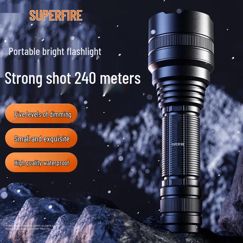 SupFire Rechargeable LED Flashlight Series