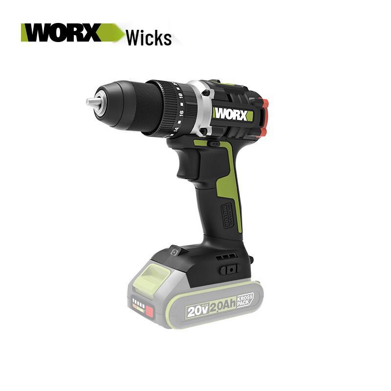 

WORX 20V Brushless Impact Drill CN plug (adapter included)