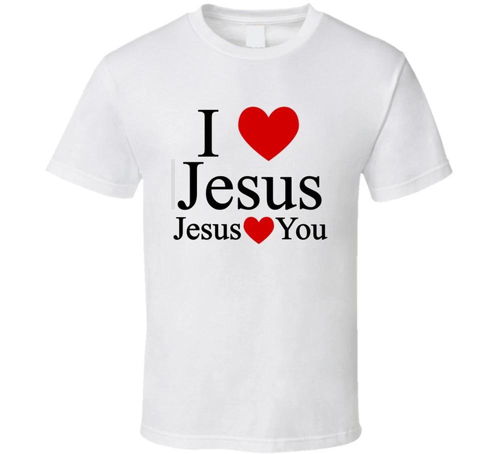 I Love Jesus Jesus Loves You For Light Shirts Christian Faith Inspirationa T Shi XL