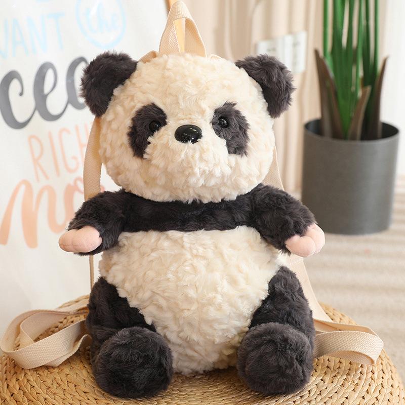 Smiling Frog Tutu Backpack Bear Rabbit Sheep Elephant Crossbody Bag Doll Plush Toy Girl Backpack