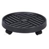 Estante con Ruedas Ventilado para Plantas Base Circular Ruedas de PU Sin Rayaduras Adecuado Para Macetas Pesadas de Jardín y Plantas en Maceta