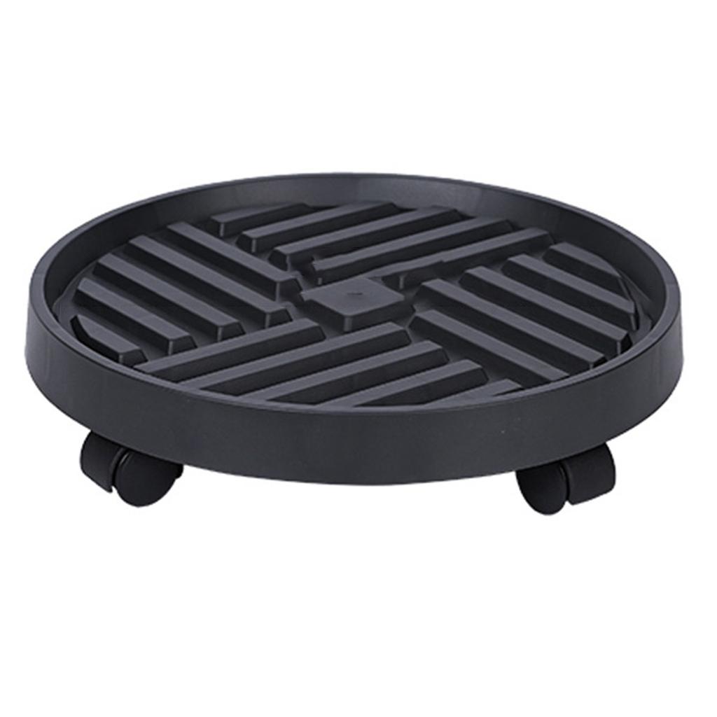 Estante con Ruedas Ventilado para Plantas Base Circular Ruedas de PU Sin Rayaduras Adecuado Para Macetas Pesadas de Jardín y Plantas en Maceta