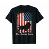 The Patriot Party Lion American Flag TShirt Summer Cotton Short Sleeve ONeck Unisexs T Shirt New S3XL