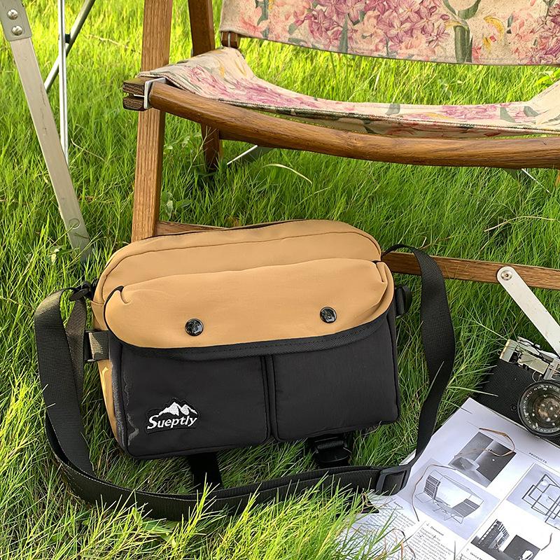 

Mountaineering small satchel mountain backpack outdoor messenger bag light sports tooling shoulder bag commuter bag хаки