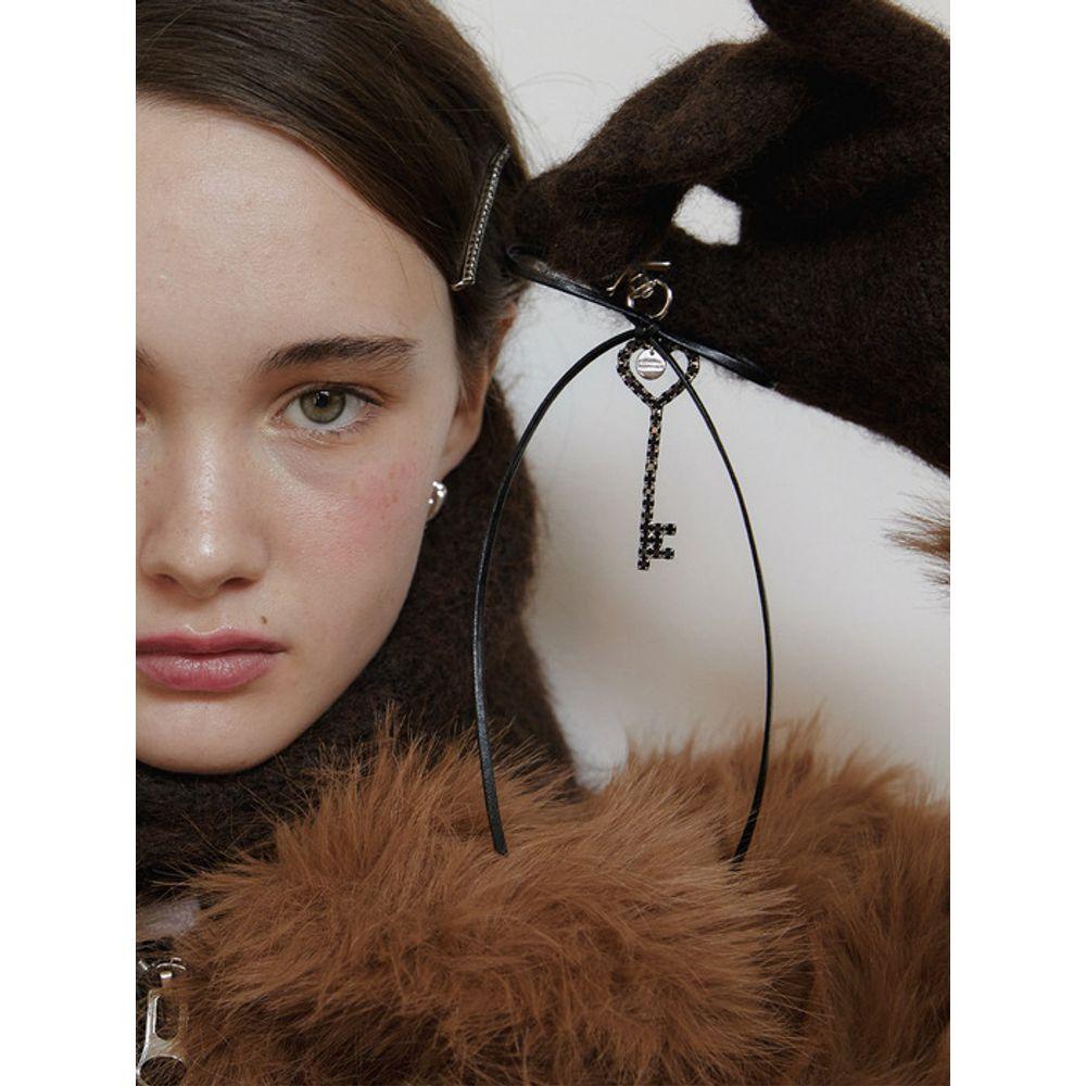 

LOVE ME MONSTER For Love Star Ribbon Key Ring (L244MSG020) BABY PINK