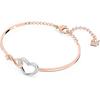 Ladies Gold Bracelet With Love Style Fashionable High Quality Shining Beautiful