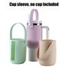 Funda de silicona para botella de agua con asa, bolsa de transporte, accesorio, funda de silicona, funda protectora, funda protectora para taza