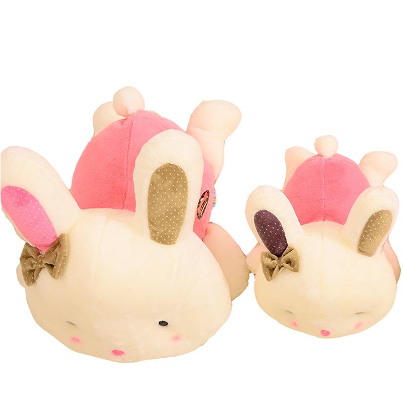 New Doll Cute Cartoon Butterfly Lying Rabbit Plush Toy Doll Rag Doll Cartoon Doll