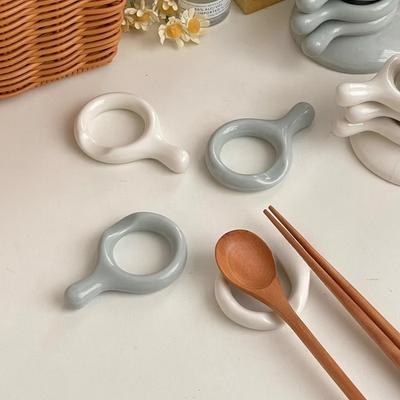 1PC Ceramic Chopstick Holder Chopstick Holder Household Kitchen Chopstick Holder Chopstick Holder