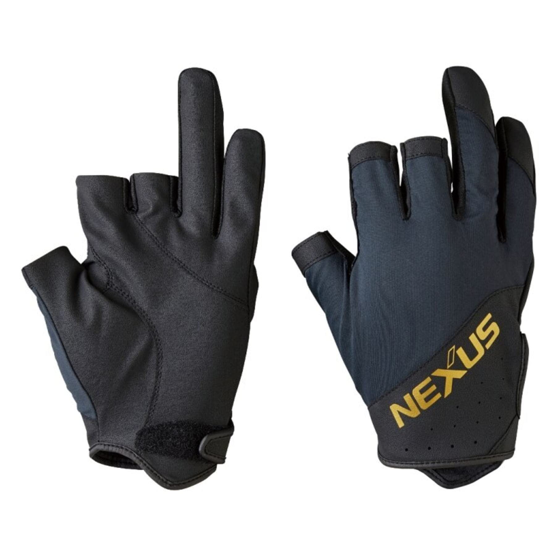

SHIMANO Nexus Stretch S Gloves, 3-piece cut, GL-104V, Black, чёрный