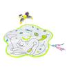 Interactive Motion Activated Cat Toy Hide and Seek Squeaky Mouse Easy to Operate for Home Cat Enrichment Play