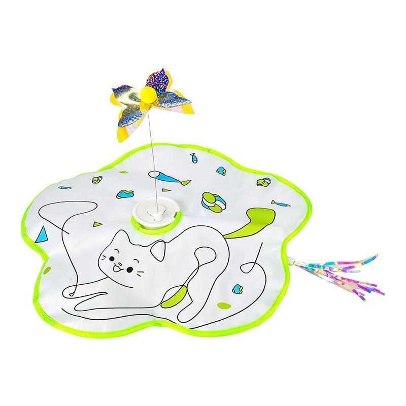 Interactive Motion Activated Cat Toy Hide and Seek Squeaky Mouse Easy to Operate for Home Cat Enrichment Play