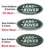 Car Front Grille Rear Tail Trunk Emblem Sticker for Land Rover Discovery Range Rover Evpque Defender 3 4 Freelander OVERFINCH BQQ1
