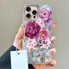 Summer Pink Rose Flowers Phone Case for iphone 16 15 14 7 8 Plus 13 Pro Max X XS XR SE 2022 Silicone Shell TPU Girsl Back Cover