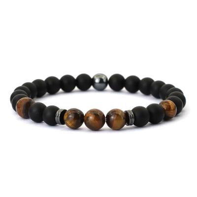 High Quality Natural Stone Symbolic Bracelets Women Men Luck Energy Protection Bracelet Friendship Jewelry Gifts
