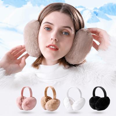 Folding Plush Earmuffs Warm Ear Warmer Fashion Winter Earmuffs  Outdoor