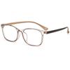Korean TR6811 Ultralight TR90 Colorful Large Transparent Eyeglass Frame for Students