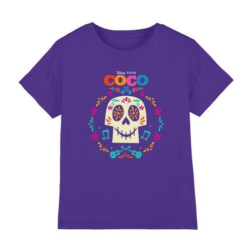 Coco Girls Flower Skull T-Shirt
