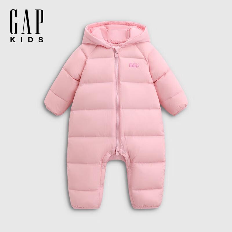

GAP Baby Fall Logo Padded Hooded Bodysuit 66/44