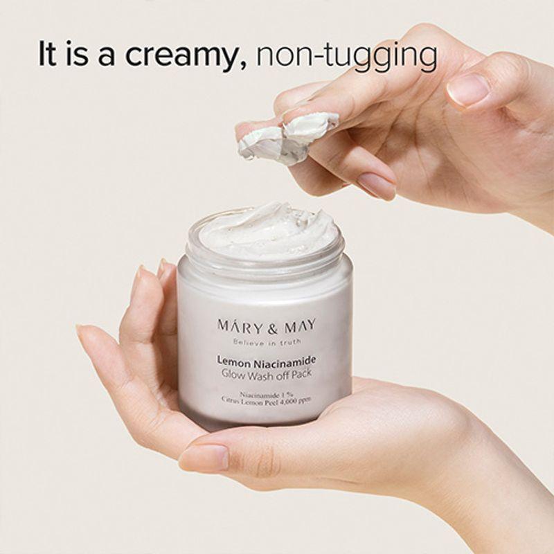 [Mary&May] Lemon Niacinamide Glow Wash off Pack 125g