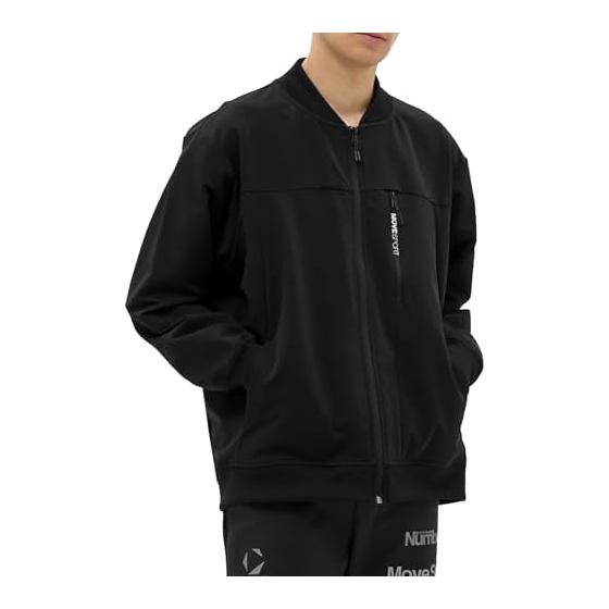 MOVESPORT Jersey Descente [Number Collaboration] ACTIVE SUITS HEATNAVI Cross Bomber Jacket Training Running Walking Men s Unisex Adults