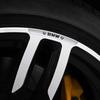 4 Pezzi Adesivi Decorativi per Cerchi in Lega per Auto Accessori per Modifica Auto Per Bmw F20 F30 G20 F31 F34 F10 G30 F11 X3 F25 X4 I3 M3