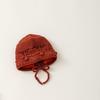 Korean-Style Hand-Knitted Wool Hat for Newborns – Warm, Windproof, and Ear-Protective for Boys and Girls.