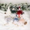 Adorable Plush Girl Hanging Legs Ornament For Creative Christmas Tree Decoration