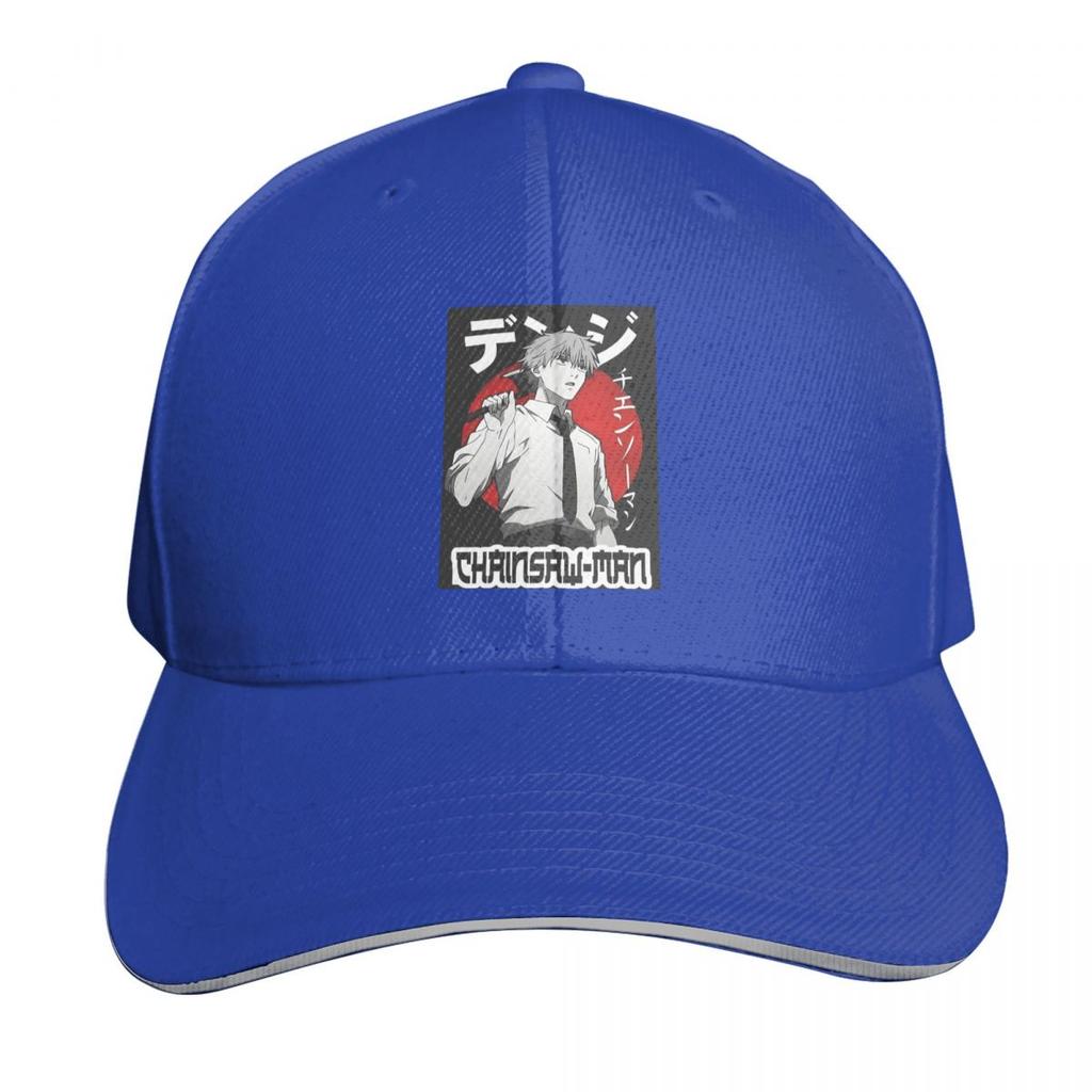 Pochita Ramen Chainsaw Man Anime Cap Fashion Casual Baseball Caps Adjustable Hat Hip Hop Summer Unisex Baseball Hats